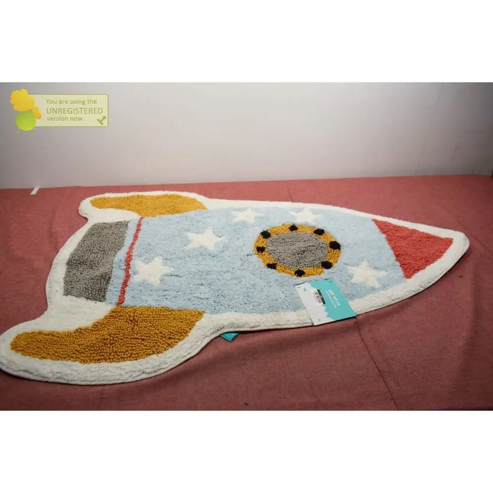 Pillowfort Rocket Shaped Kids' 24x37